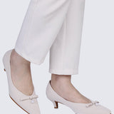 Perla Comfy Pumps In Nude - myballerine