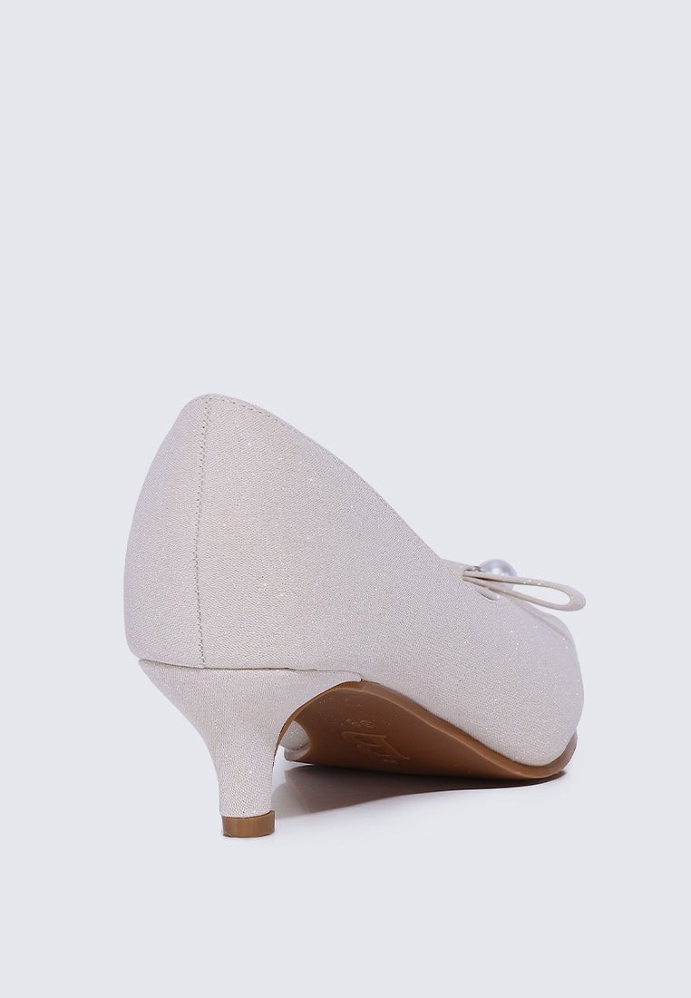 Perla Comfy Pumps In Nude - myballerine