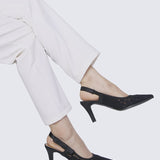 Perry Comfy Heels In Black - myballerine