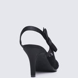 Perry Comfy Heels In Black - myballerine