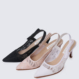Perry Comfy Heels In Black - myballerine