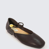 Pétale De Rose Comfy Ballerina In EspressoBallerina - myballerine