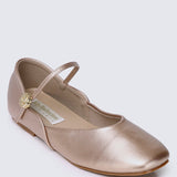 P??tale De Rose Comfy Ballerina In Rose GoldShoes - myballerine