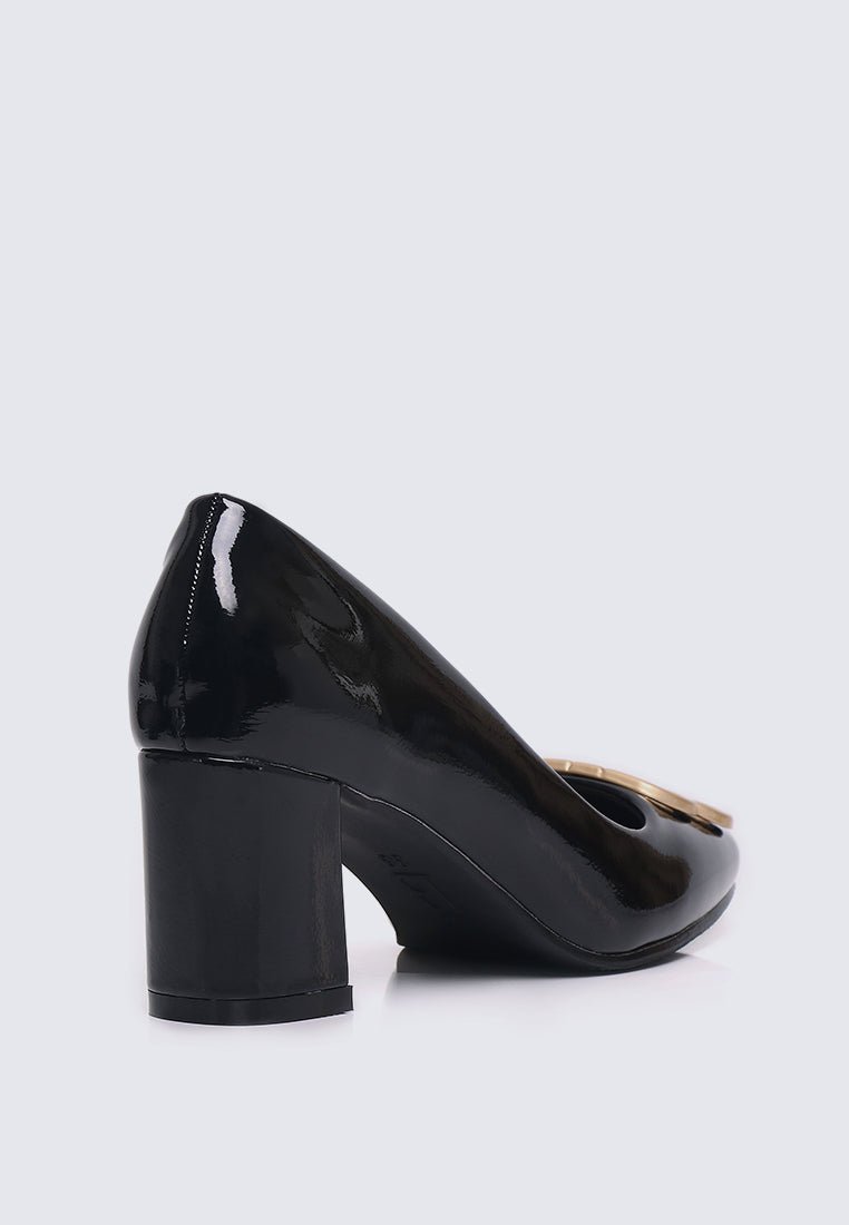 Phyllis Comfy Heels In BlackHeels - myballerine