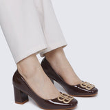 Phyllis Comfy Heels In EspressoHeels - myballerine