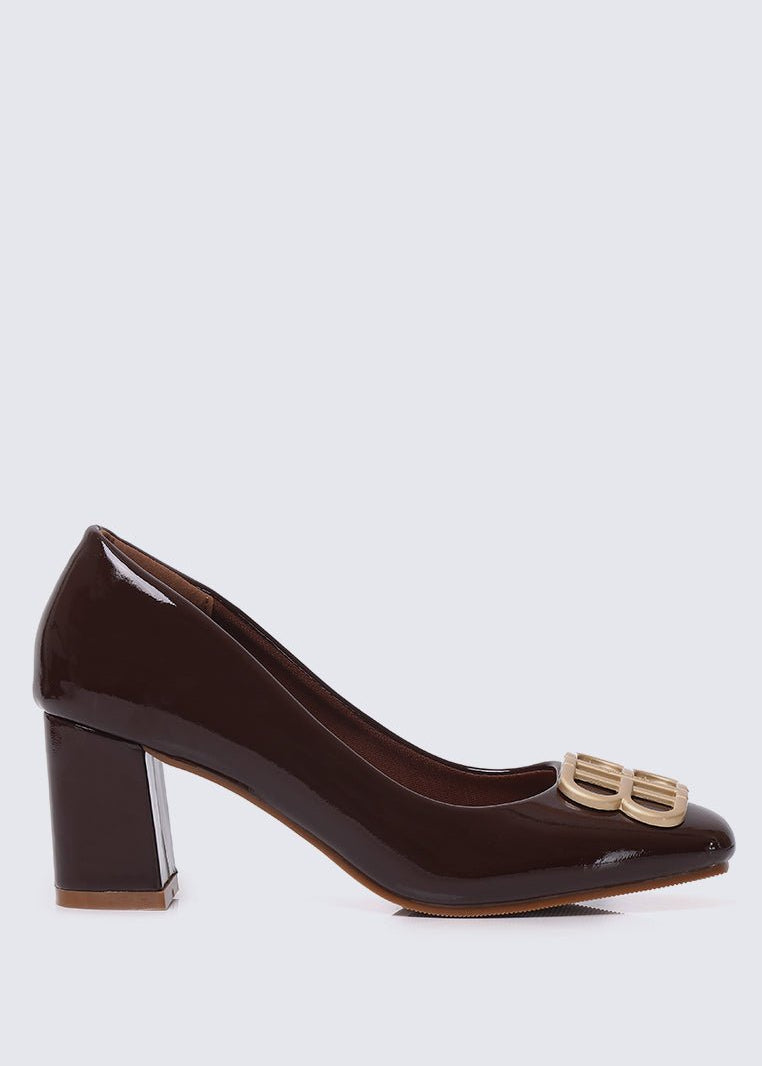 Phyllis Comfy Heels In EspressoHeels - myballerine