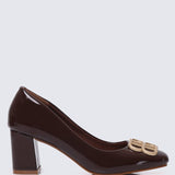 Phyllis Comfy Heels In EspressoHeels - myballerine