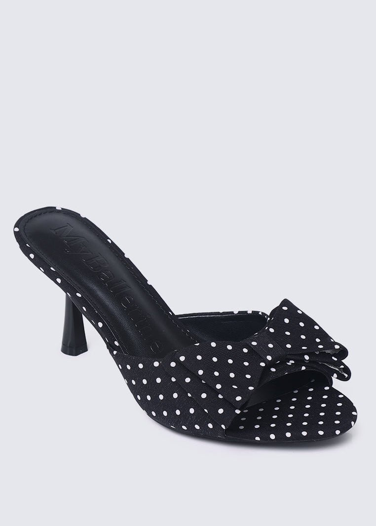 Polina Comfy Heels In BlackHeels - myballerine