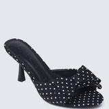 Polina Comfy Heels In BlackHeels - myballerine