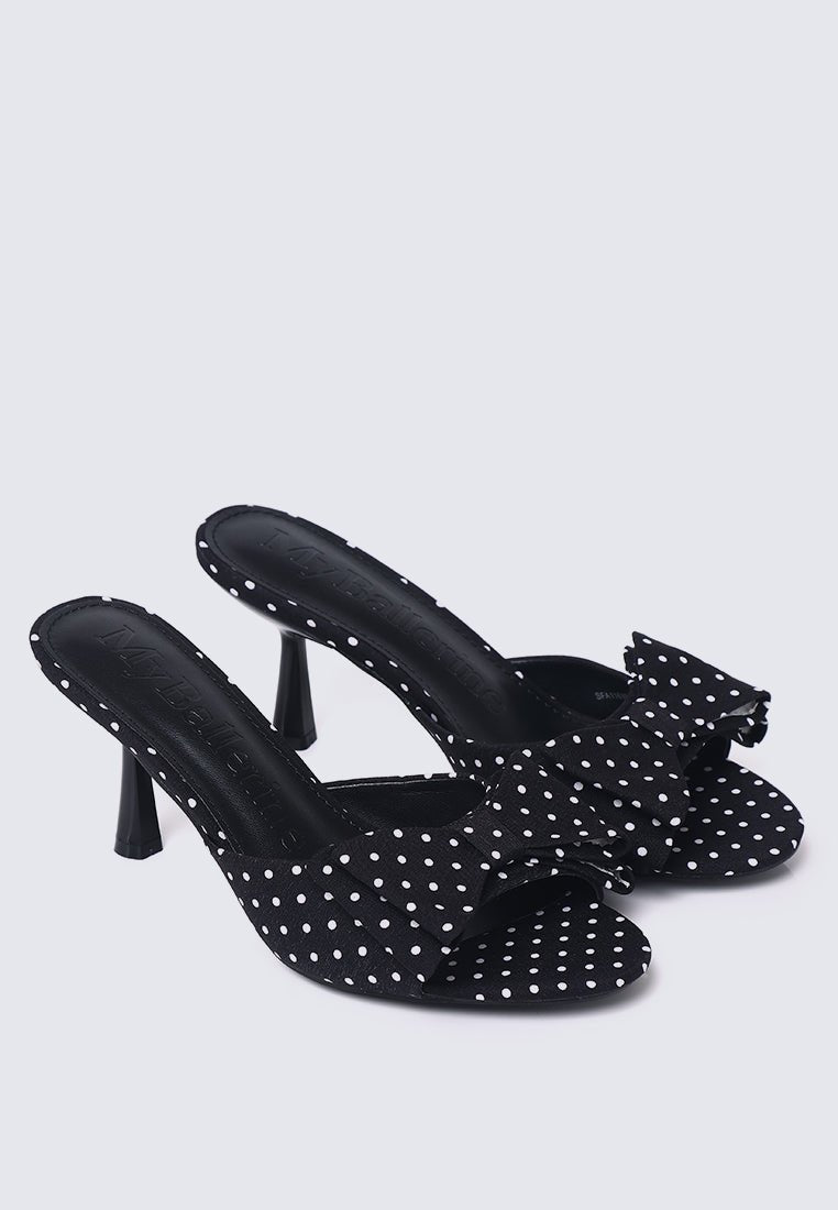 Polina Comfy Heels In BlackHeels - myballerine