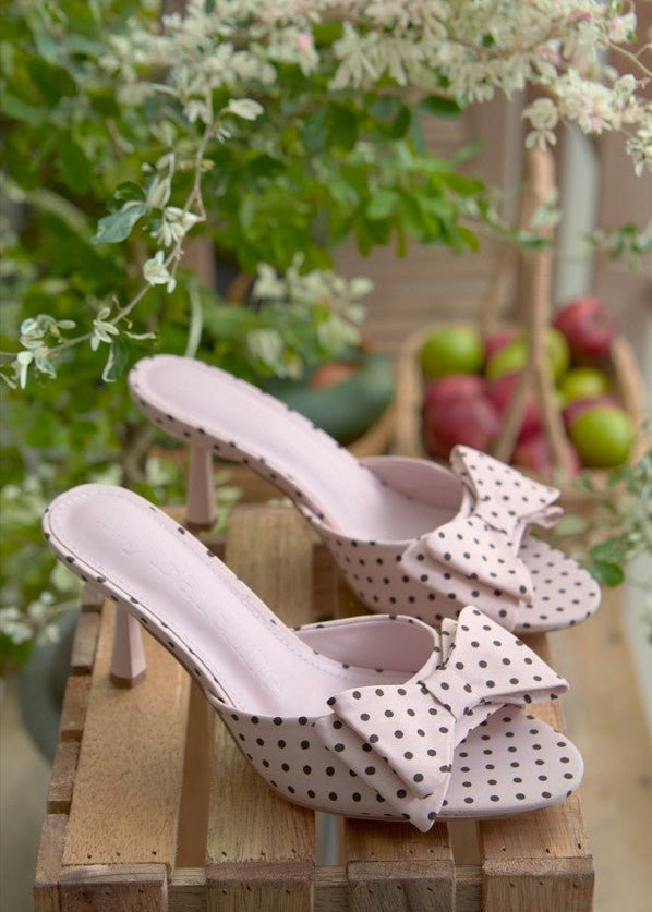Polina Comfy Heels In PinkHeels - myballerine