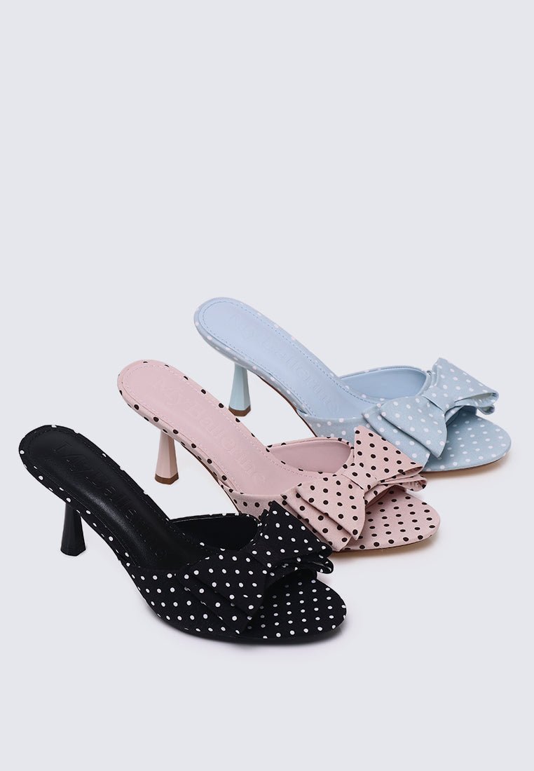 Polina Comfy Heels In PinkHeels - myballerine