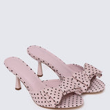 Polina Comfy Heels In PinkHeels - myballerine