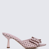 Polina Comfy Heels In PinkHeels - myballerine