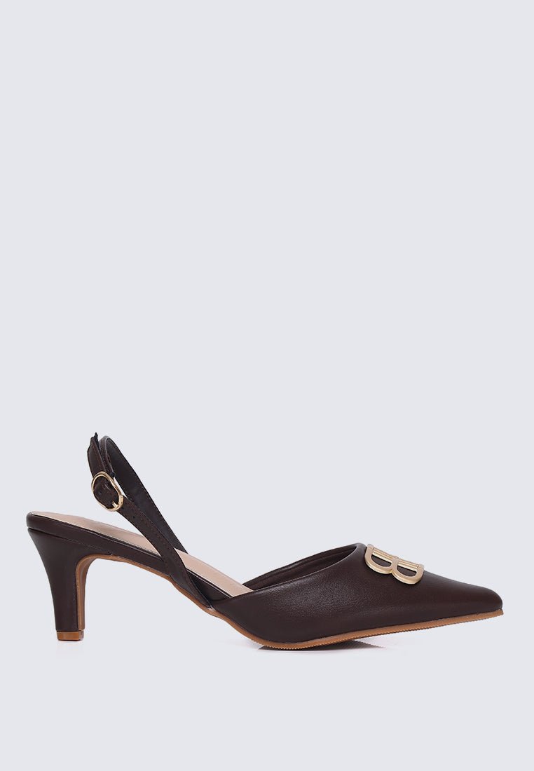 Portia Comfy Heels In EspressoHeels - myballerine