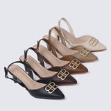 Portia Comfy Heels In EspressoHeels - myballerine