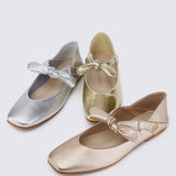 PRE ORDER - Brenee Comfy Ballerina In GoldShoes - myballerine