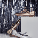PRE ORDER - Brenee Comfy Ballerina In Silver - myballerine