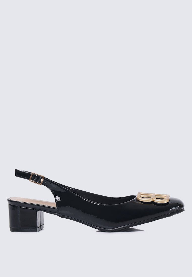 Priya Comfy Heels in BlackHeels - myballerine