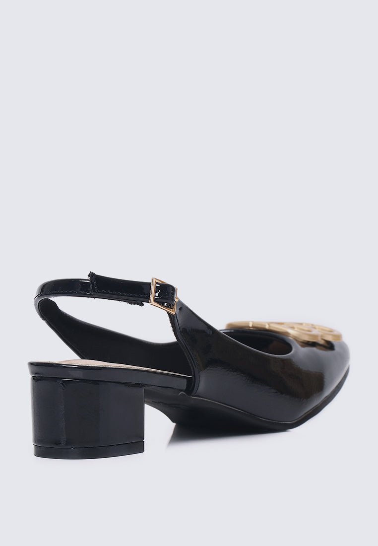 Priya Comfy Heels in BlackHeels - myballerine