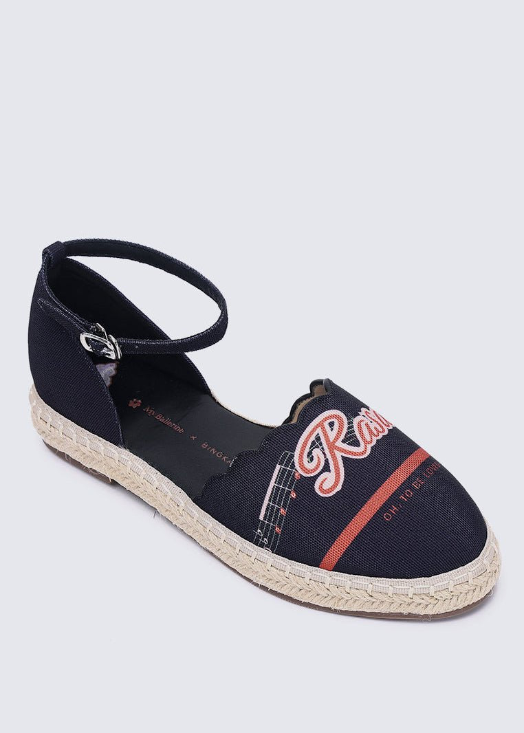 Rasa Sayang Comfy Espadrilles In BlackShoes - myballerine