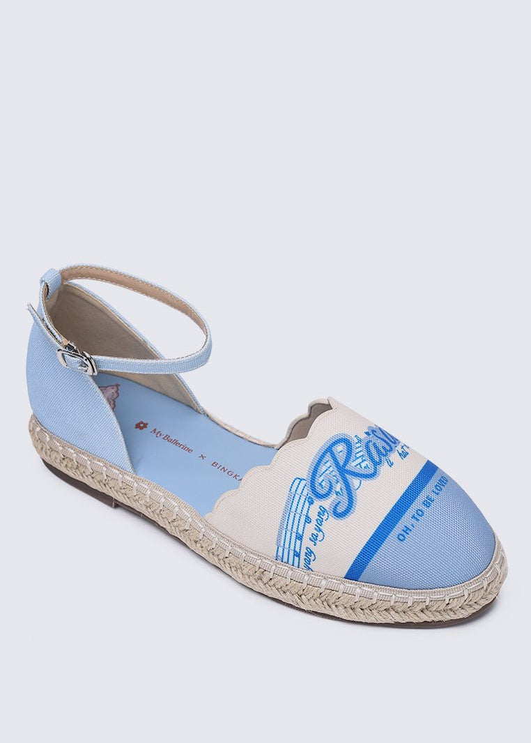 Rasa Sayang Comfy Espadrilles In BlueShoes - myballerine