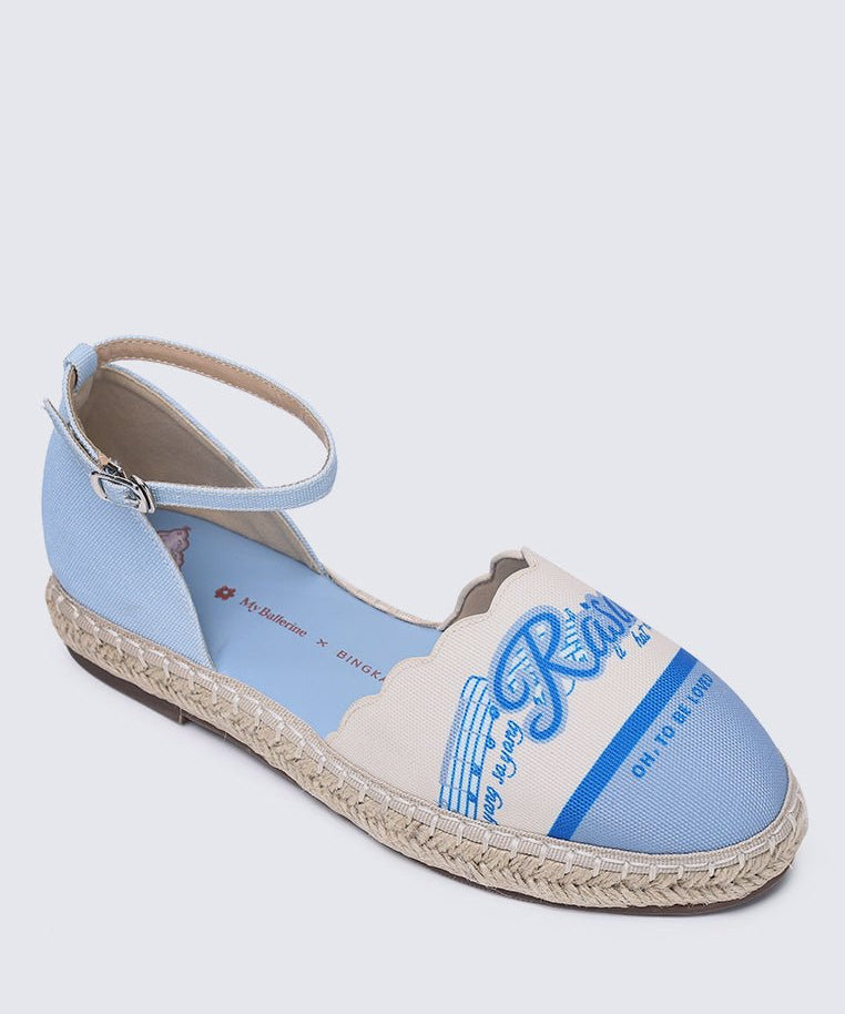 Rasa Sayang Comfy Espadrilles In BlueShoes - myballerine