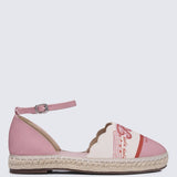 Rasa Sayang Comfy Espadrilles In BlushShoes - myballerine