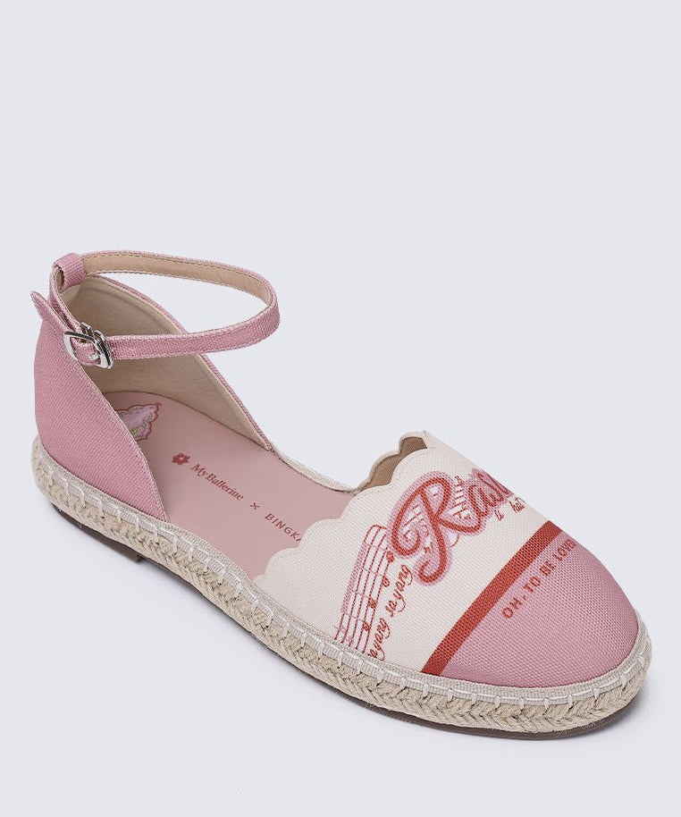 Rasa Sayang Comfy Espadrilles In BlushShoes - myballerine