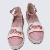 Rasa Sayang Comfy Espadrilles In BlushShoes - myballerine