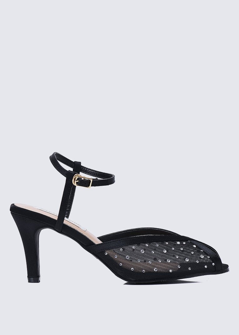 Ravenna Comfy Heels In BlackShoes - myballerine