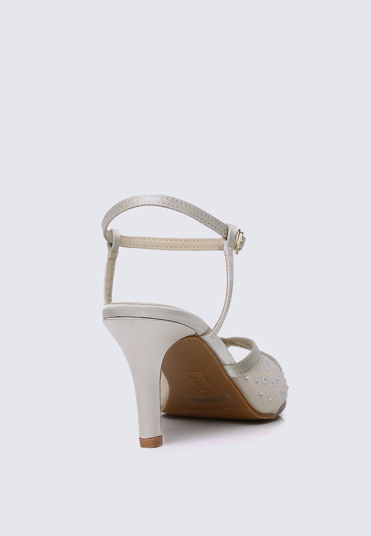 Ravenna Comfy Heels In NudeHeels - myballerine