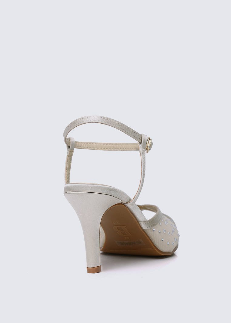 Ravenna Comfy Heels In NudeShoes - myballerine