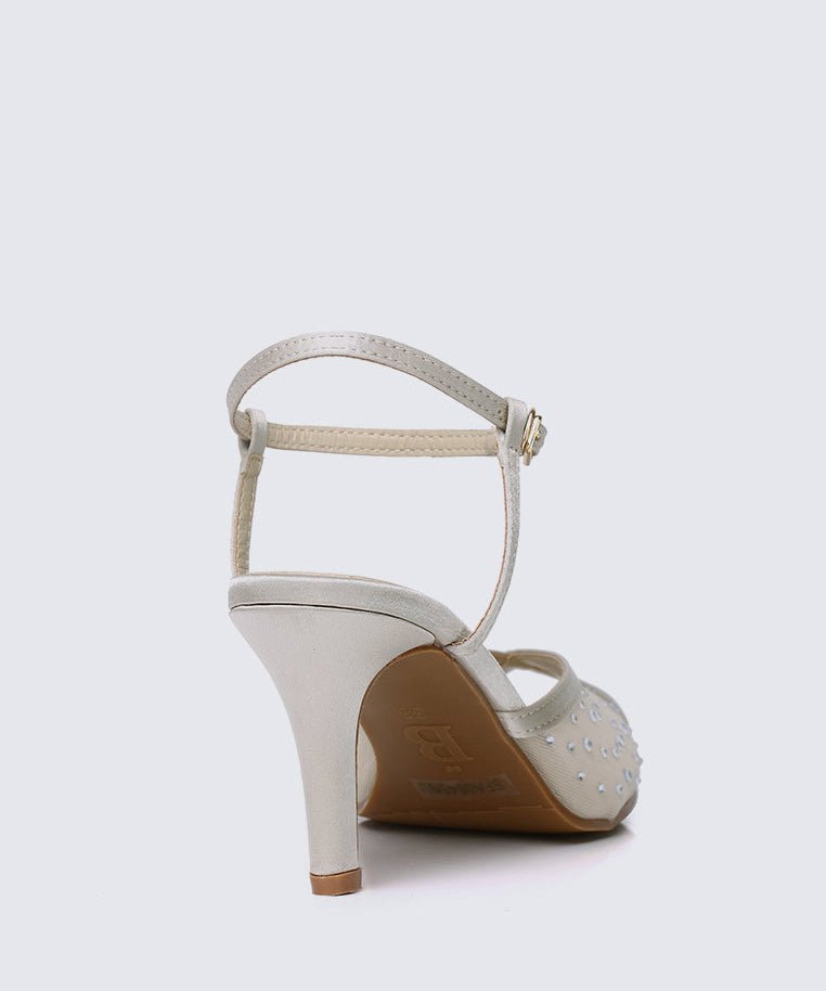 Ravenna Comfy Heels In NudeShoes - myballerine