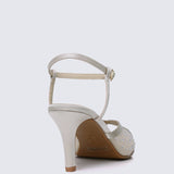 Ravenna Comfy Heels In NudeShoes - myballerine