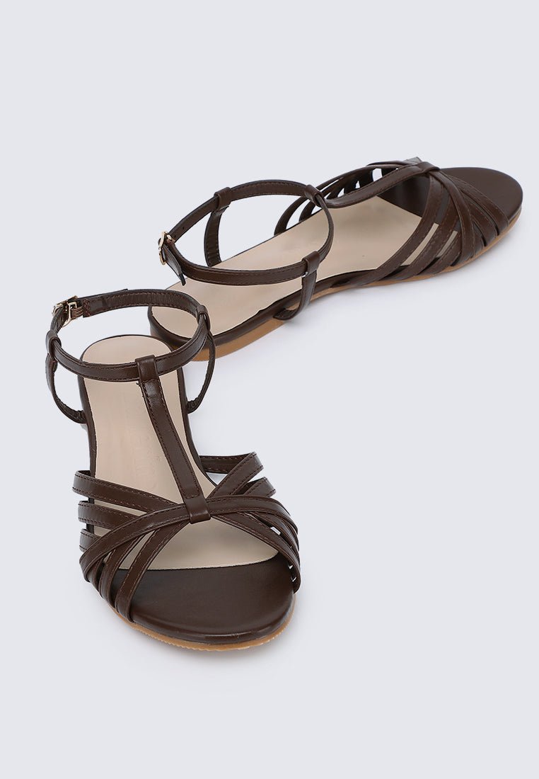 Rebecca Comfy Sandals In EspressoShoes - myballerine
