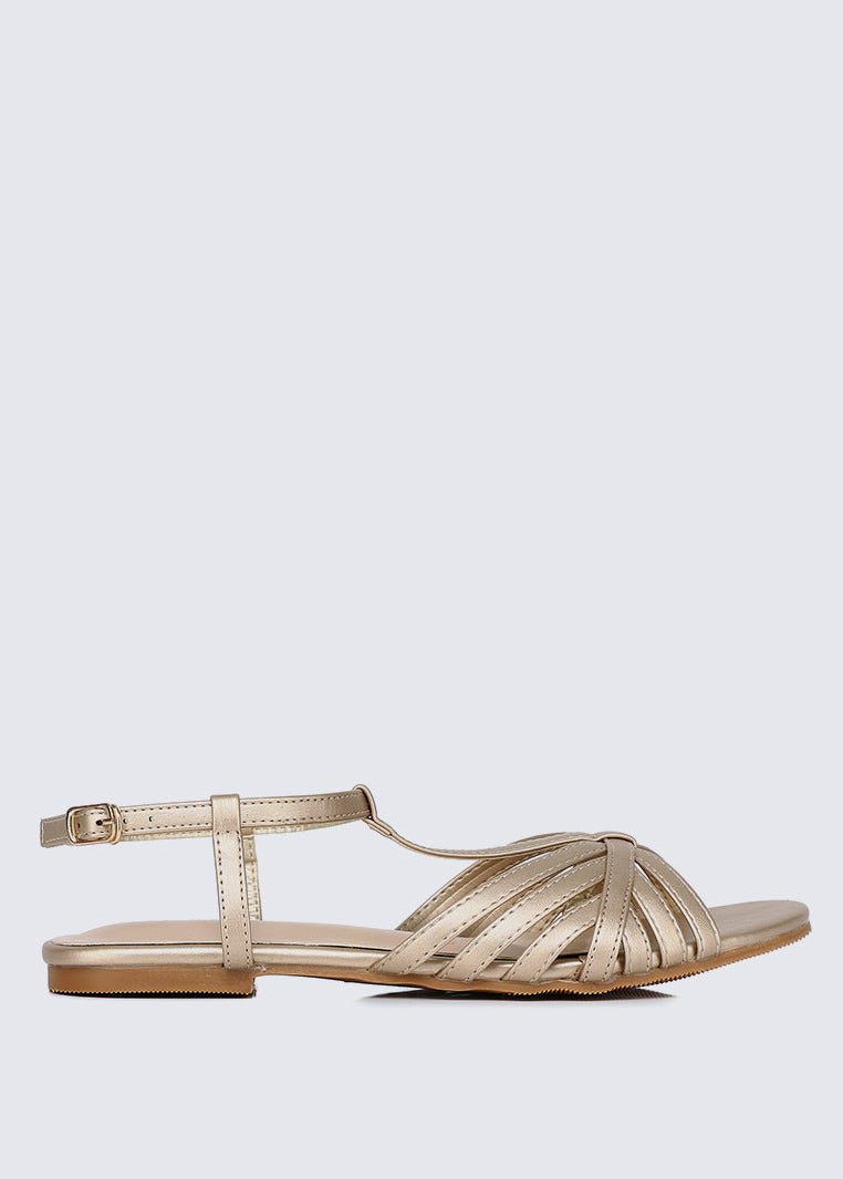 Rebecca Comfy Sandals In GoldShoes - myballerine