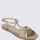 Rebecca Comfy Sandals In GoldShoes - myballerine