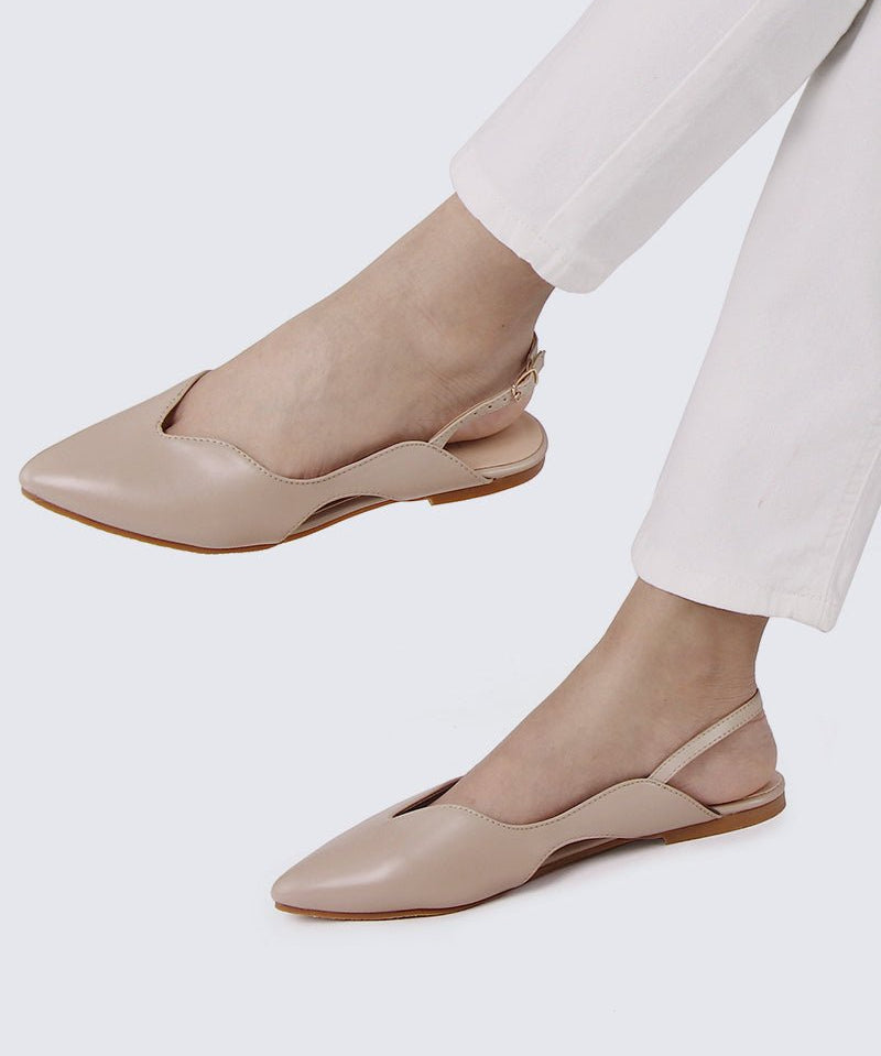 Riley Comfy Ballerina In AlmondShoes - myballerine