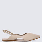 Riley Comfy Ballerina In AlmondShoes - myballerine