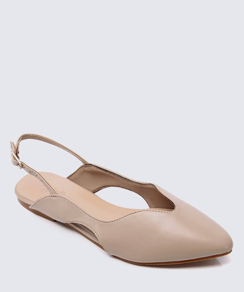 Riley Comfy Ballerina In AlmondShoes - myballerine