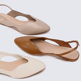 Riley Comfy Ballerina In AlmondShoes - myballerine
