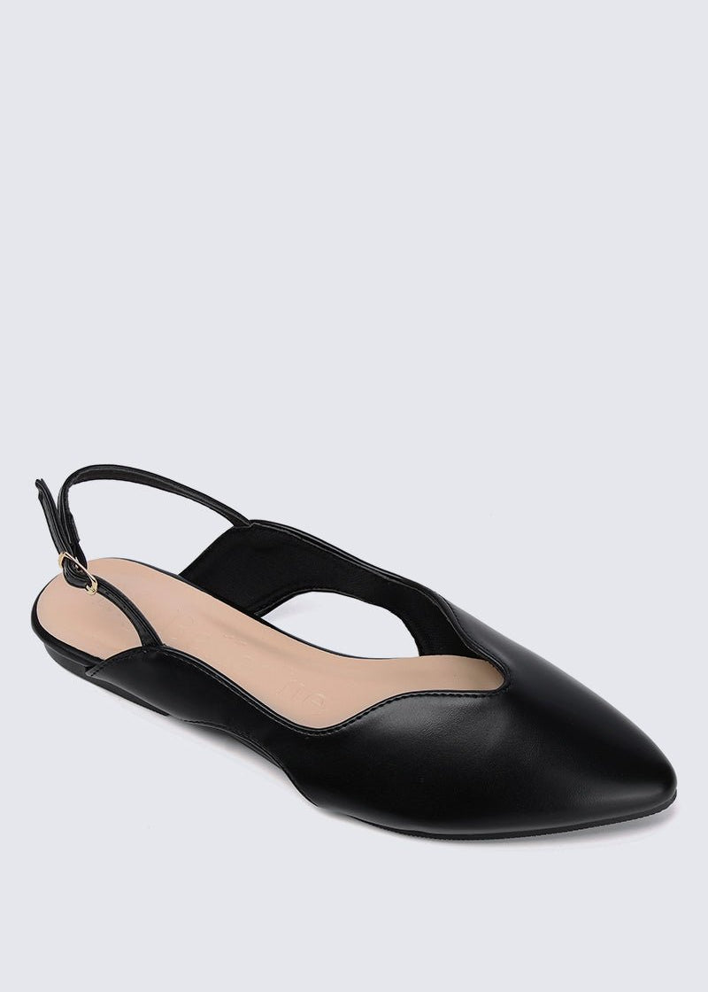 Riley Comfy Ballerina In BlackShoes - myballerine