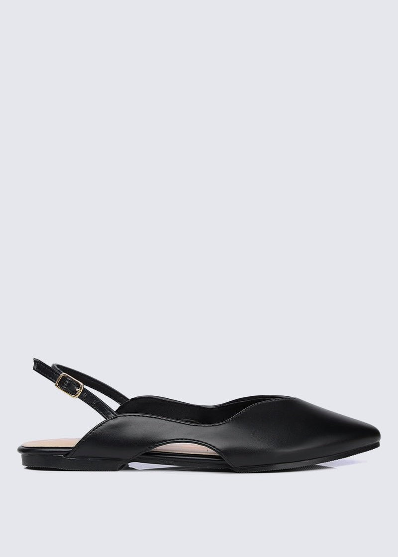 Riley Comfy Ballerina In BlackShoes - myballerine