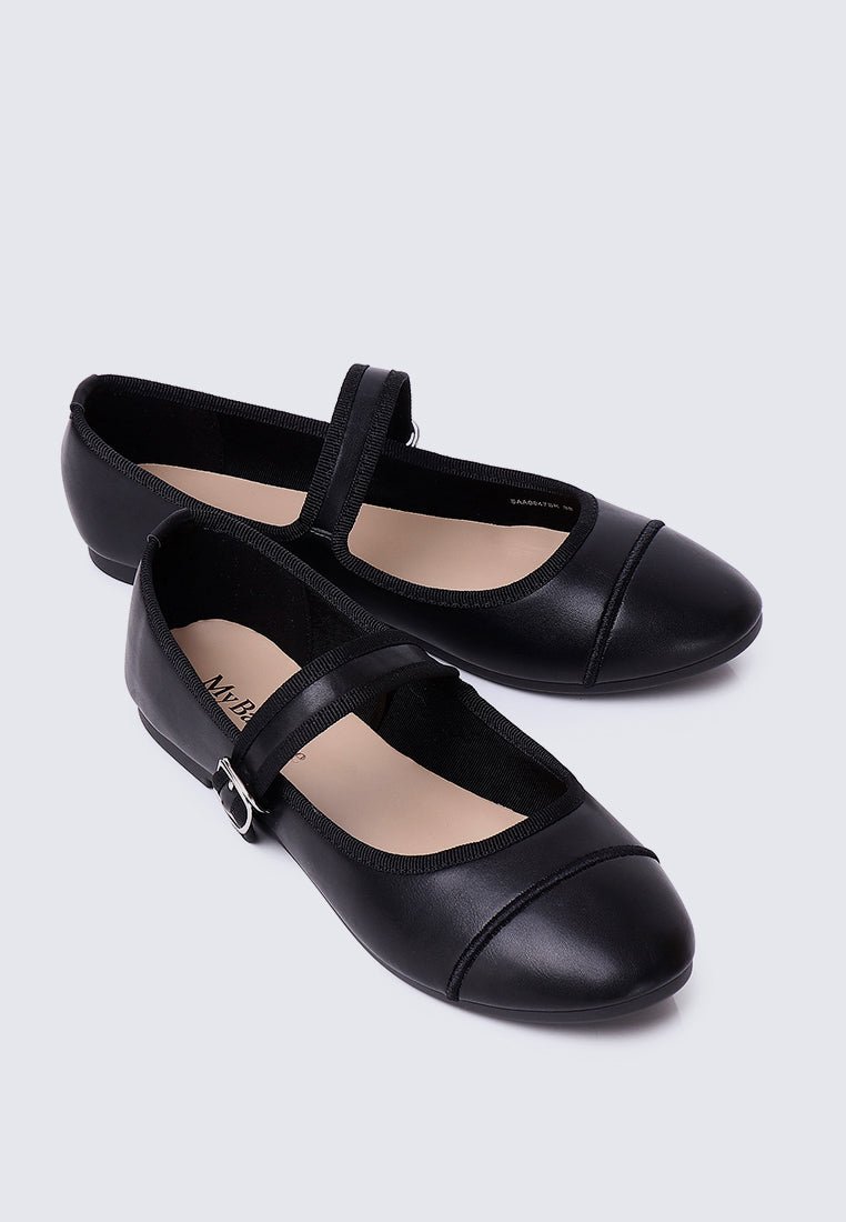 Roan Comfy Ballerina In BlackShoes - myballerine