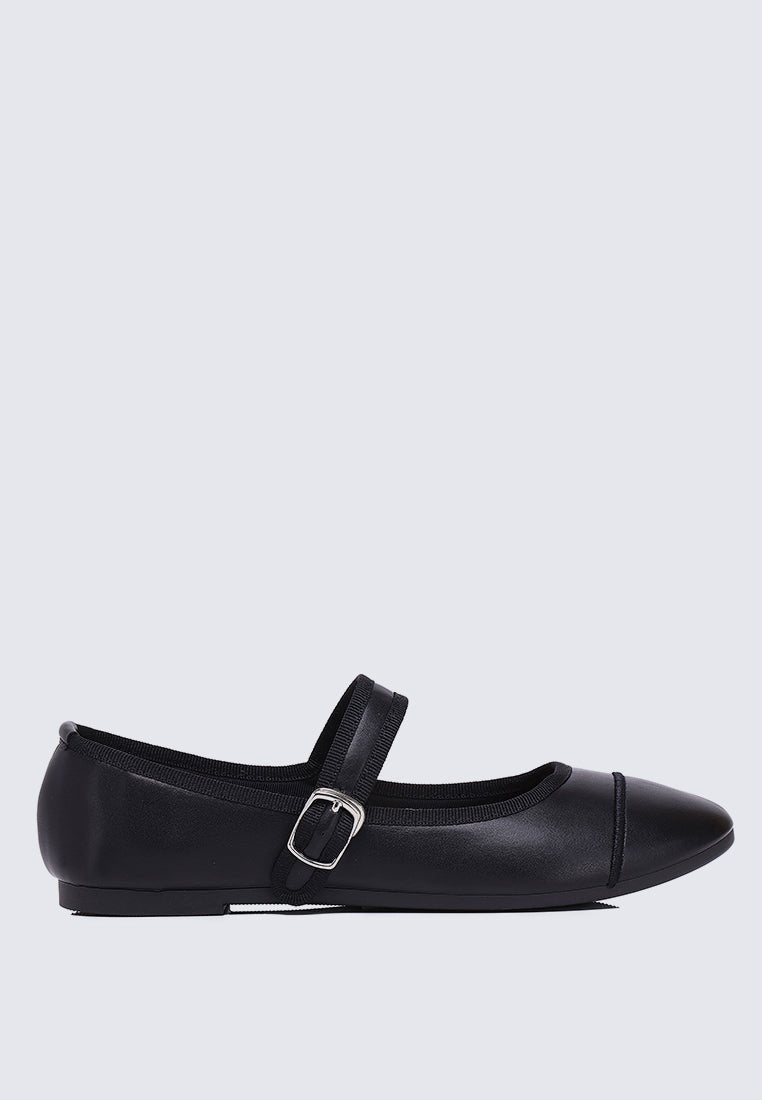 Roan Comfy Ballerina In BlackShoes - myballerine