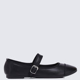 Roan Comfy Ballerina In BlackShoes - myballerine