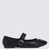 Roan Comfy Ballerina In BlackShoes - myballerine