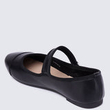 Roan Comfy Ballerina In BlackShoes - myballerine