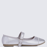 Roan Comfy Ballerina In SilverShoes - myballerine
